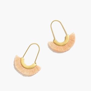 Madewell Arc Wire Fringe Earrings